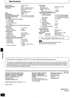 Preview for 42 page of Panasonic DVD-RP91N Operating Operating Instructions Manual