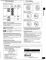 Preview for 5 page of Panasonic DVD-RV31K Operating Operating Instructions Manual