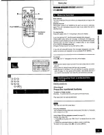 Preview for 11 page of Panasonic DVD-RV31K Operating Operating Instructions Manual