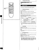 Preview for 26 page of Panasonic DVD-RV31K Operating Operating Instructions Manual