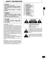 Предварительный просмотр 3 страницы Panasonic DVD-RV65 Operating Instructions Manual