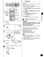 Предварительный просмотр 11 страницы Panasonic DVD-RV65 Operating Instructions Manual