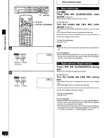 Предварительный просмотр 14 страницы Panasonic DVD-RV65 Operating Instructions Manual