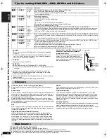 Предварительный просмотр 20 страницы Panasonic DVD-S100 Operating Instructions Manual