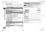 Preview for 2 page of Panasonic DVD-S26 Operating Instructions Manual