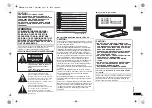 Preview for 3 page of Panasonic DVD-S26 Operating Instructions Manual