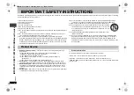 Preview for 4 page of Panasonic DVD-S26 Operating Instructions Manual