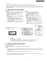 Preview for 5 page of Panasonic DVD-S29E Service Manual