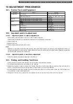 Preview for 27 page of Panasonic DVD-S29GCS Service Manual