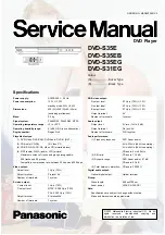 Panasonic DVD-S31EG Service Manual preview