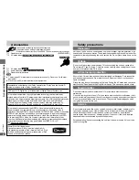 Preview for 2 page of Panasonic DVD-S325 Operating Instructions Manual