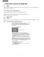 Preview for 4 page of Panasonic DVD-S325E Service Manual