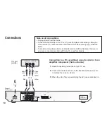 Preview for 10 page of Panasonic DVD-S35 Operating Instructions Manual