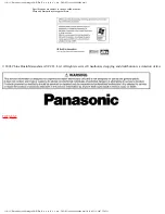 Preview for 8 page of Panasonic DVD-S35EE Service Manual