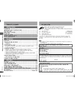 Preview for 2 page of Panasonic DVD-S47K Operating Instructions Manual