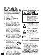 Preview for 2 page of Panasonic DVD-S48 Instrucciones De Funcionamiento