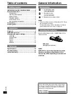 Preview for 4 page of Panasonic DVD-S500 Owner'S Manual