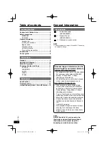 Preview for 5 page of Panasonic DVD-S500EB-K Operating Instructions Manual