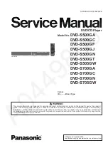 Panasonic DVD-S500GA Service Manual предпросмотр