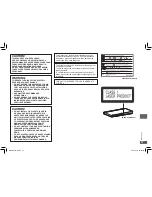 Preview for 27 page of Panasonic DVD-S511 Operating Instructions Manual