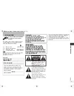 Preview for 3 page of Panasonic DVD-S52 Operating Instructions Manual