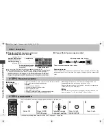 Preview for 8 page of Panasonic DVD-S52 Operating Instructions Manual