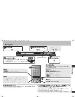 Preview for 9 page of Panasonic DVD-S52S Operating Instructions Manual