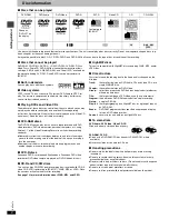 Preview for 8 page of Panasonic DVD-S55 Operating Instructions Manual