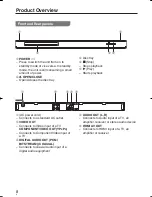 Preview for 8 page of Panasonic DVD-S59 Operating Instructions Manual