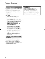 Preview for 10 page of Panasonic DVD-S59 Operating Instructions Manual