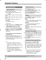 Preview for 22 page of Panasonic DVD-S59 Operating Instructions Manual