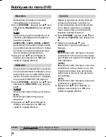 Preview for 60 page of Panasonic DVD-S59 Operating Instructions Manual