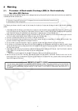 Предварительный просмотр 4 страницы Panasonic DVD-S68GA Service Manual