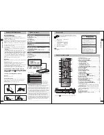 Preview for 2 page of Panasonic DVD-S75 Operating Instructions Manual