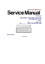 Предварительный просмотр 1 страницы Panasonic DVD-S75EG Service Manual