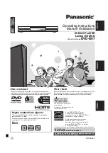 Panasonic DVD-S97EE Operating Instructions Manual preview