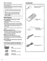 Preview for 4 page of Panasonic DVD-T2000 Operating Instructions Manual