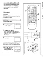 Preview for 13 page of Panasonic DVD-T2000 Operating Instructions Manual