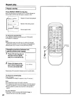 Preview for 20 page of Panasonic DVD-T2000 Operating Instructions Manual