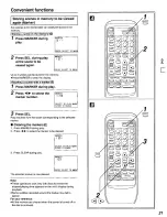 Preview for 21 page of Panasonic DVD-T2000 Operating Instructions Manual