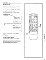 Preview for 35 page of Panasonic DVD-T2000 Operating Instructions Manual