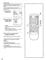 Preview for 36 page of Panasonic DVD-T2000 Operating Instructions Manual