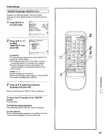 Preview for 37 page of Panasonic DVD-T2000 Operating Instructions Manual