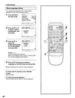 Preview for 40 page of Panasonic DVD-T2000 Operating Instructions Manual