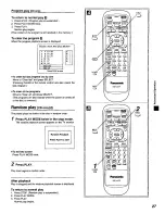 Preview for 27 page of Panasonic DVD-X410 Operating Instructions Manual