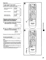 Preview for 29 page of Panasonic DVD-X410 Operating Instructions Manual