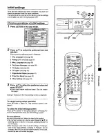 Preview for 35 page of Panasonic DVD-X410 Operating Instructions Manual