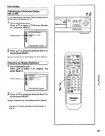 Preview for 39 page of Panasonic DVD-X410 Operating Instructions Manual