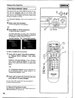 Preview for 50 page of Panasonic DVD-X410 Operating Instructions Manual