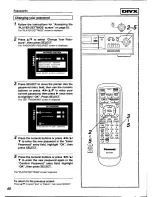 Preview for 66 page of Panasonic DVD-X410 Operating Instructions Manual